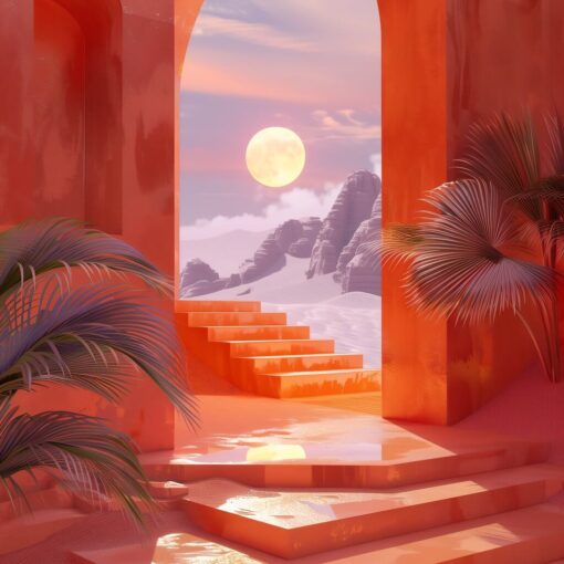 Sunlit Steps - Image 5